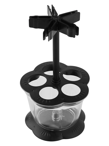 Подставка для ручек с 5 отверстиями и подвесная ручка, многофункциональный держатель для ручек, не требующий мытья, несохнущая ручка, подвесная ручка, бак для мытья ручек, новый держатель для кистей в китайском стиле, украшения для каллиграфии