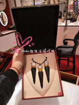 French CL Queen Scepter Radish Ding Limited Lipstick Three-Piece Set Gift Box Black Tube 001 001m 001