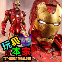 New spot HotToys 1 6 Avengers Union Compound Die Casting Iron Man MK7 HT