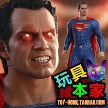 New Spot HotToys Justice League Superman 3 0 Superman Double-headed Laser Eye Red Eye HT