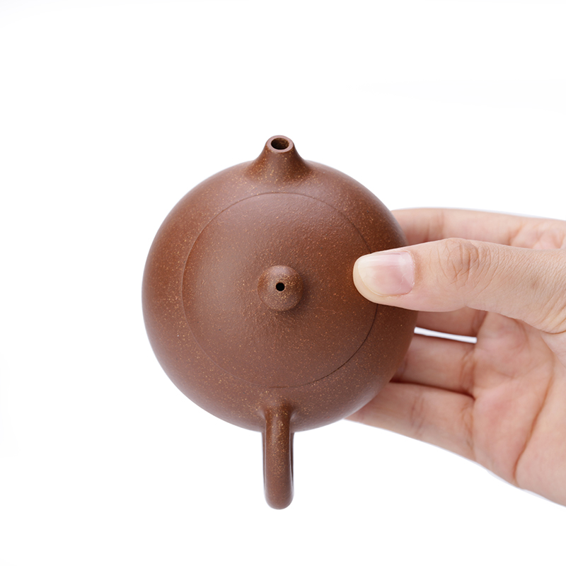 Restoring the cream museum yixing ore xi shi it kung fu tea teapot collection by hand