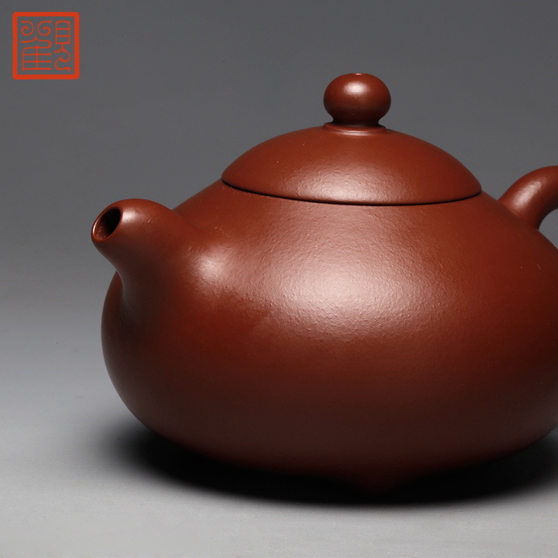 Restoring museum yixing mud are it by hand, large capacity domestic kung fu zhu teapot milk pot of tea