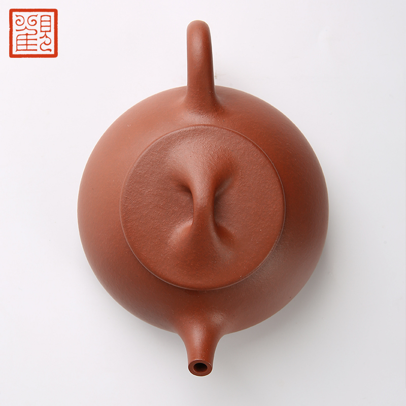 Restoring museum yixing raw ore gourd ladle are it by hand kung fu tea pot home leisure tea teapot