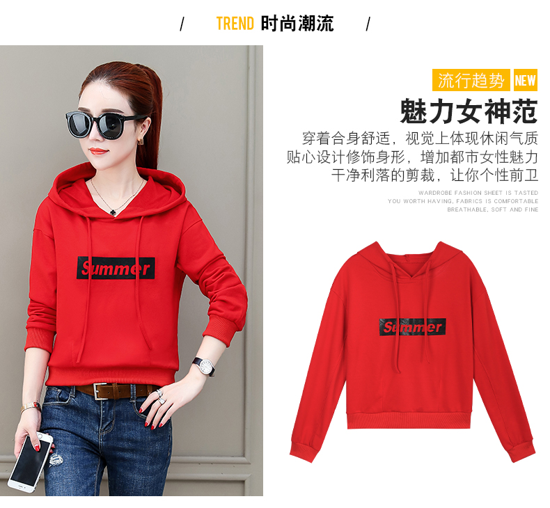 Sweatshirt femme - Ref 3215122 Image 8