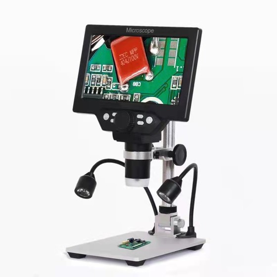 Antonxing HD 전자 현미경 비디오 디지털 산업 돋보기 휴대 전화 수리 화면 정밀 생물학