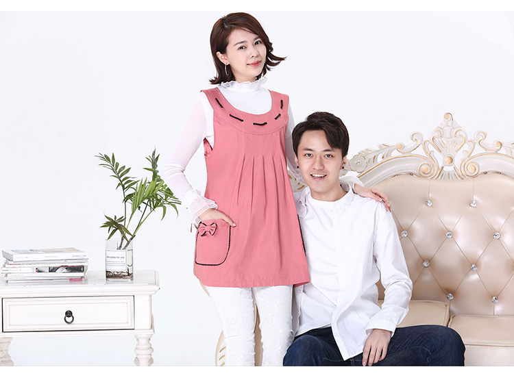 Phù hợp với bức xạ bà bầu chính hãng vận chuyển quần áo chống bức xạ mùa phần bức xạ phù hợp với áo vest bên ngoài mặc áo khoác bà bầu chính hãng