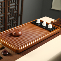 German bakelite tea tray home office kung fu tea set modern minimalist drainage electric bakelite tea table solid wood tea sea