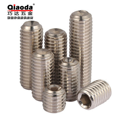 304GB80 stainless steel DIN916 hexagon socket head headless screws M10 * 6-M10*50