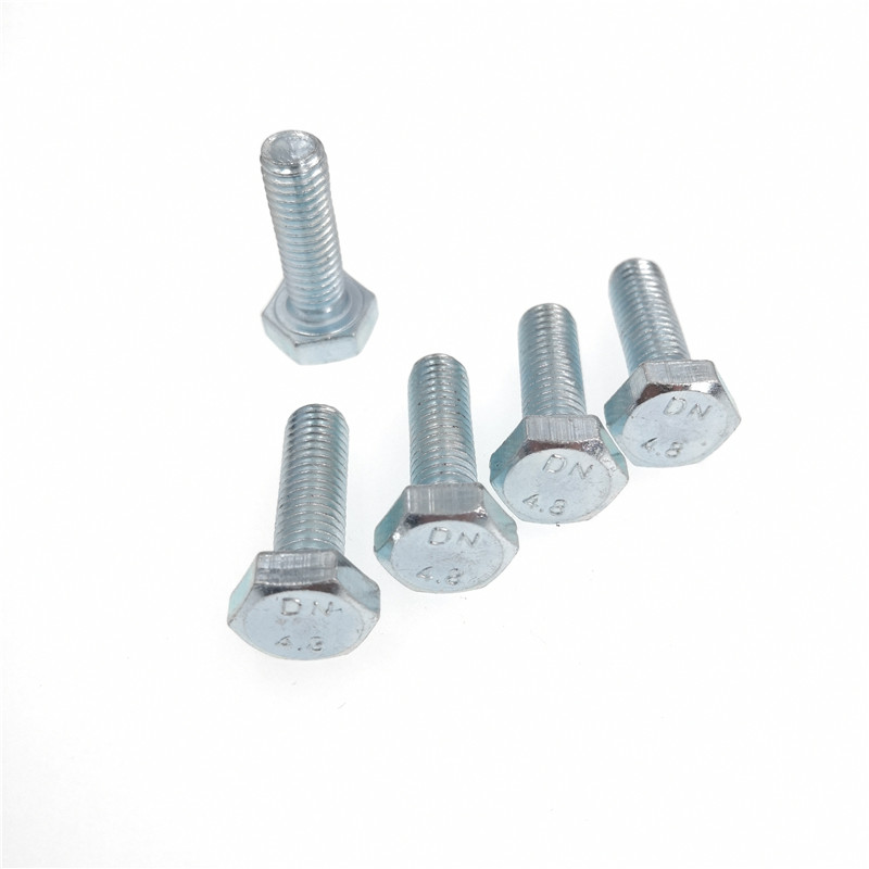 4 8 Class GB30 national standard galvanized Outer hexagonal bolt Outer hexagonal screw pair knock screw M24M27M30