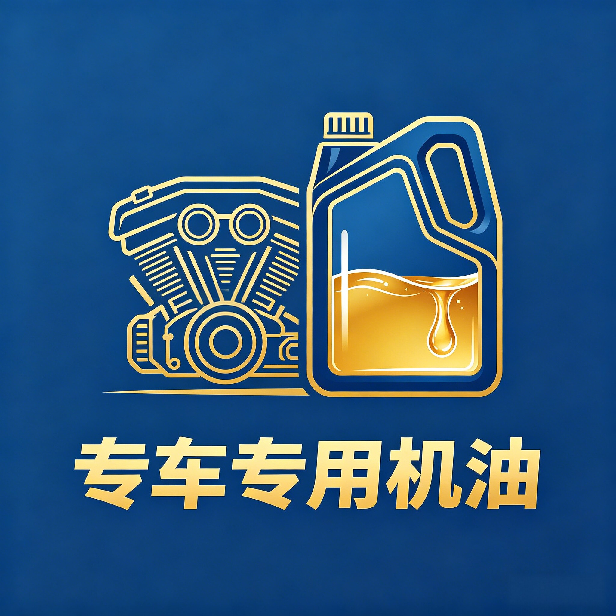 专车专用机油的LOGO