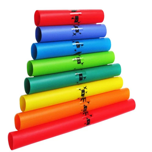 Бесплатная доставка Olff Daturing Instrument 8 Audio Barrel Color Eight -Sound Tube 8 Audio Tube Plastic 8 Audio Cylinder