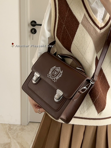 Японская студенческая юбка в складку, сумка через плечо, сумка на одно плечо, вместительный и большой рюкзак