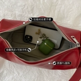 Дизайнерская небольшая бостонская сумка, сумка через плечо, красная подушка, сумка на одно плечо