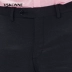 Vskonne Wisconsin kinh doanh quần tây nam kẻ sọc đen quần dài phù hợp với quần - Suit phù hợp Suit phù hợp