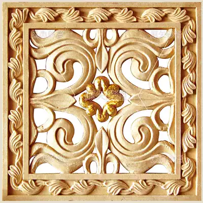 Sandstone relief Custom Hotel clubhouse sandstone stone Logo Wall hollow light transparent relief Villa exterior wall decoration carved