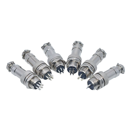 Авиационная вилка GX12, 2P/3P/4/5-жильный/6-жильный разъем, штепсельная вилка с разъемом 12 мм, штекерный разъем с головкой 12 мм.