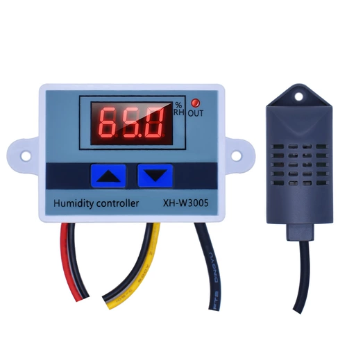 XH-W3005 Цифровой контроллер управляет влажностью влажности, осушителя и управления влажностью интеллектуальной контроль влажности.