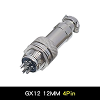 GX12 12MM 4Pin