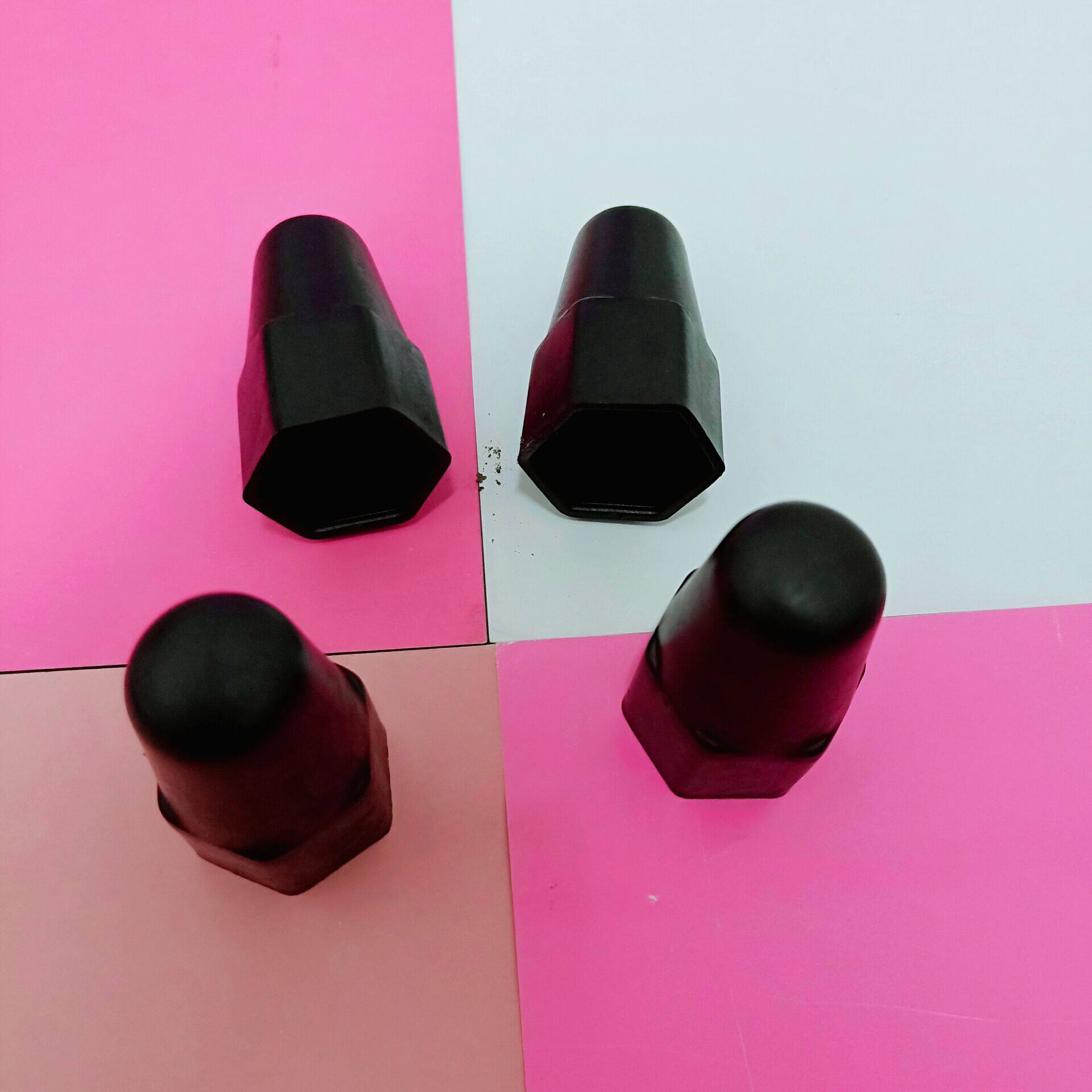 M8-M30 Black type heightening protective cover Hexagon screw and nut protective cover Bolt and nut decorative cover