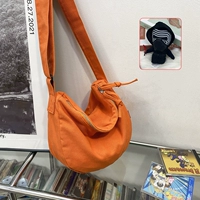 Оранжевый+черный кулон воина