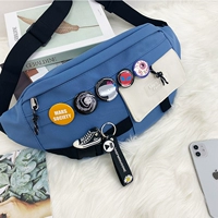 Синий (черный пояс)+значок пять -штурм набор+приливные туфли