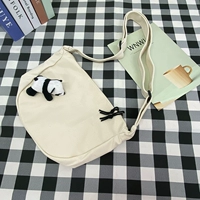 Белый + подвеска в виде восходящей панды