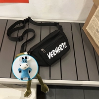 Черная синяя подвеска