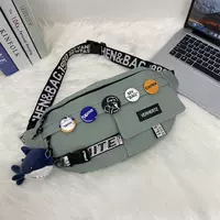 Зеленый значок, комплект, акула