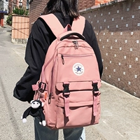 8158 розовый [уменьшающие нагрузку и расширенные лямки + удобные мягкие ручки + прочные и долговечные] + бесплатная подвеска в виде орангутанга