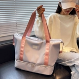 Сумка для путешествий, портативная вместительная и большая сумка через плечо, спортивная спортивная сумка, набор, багажная система хранения