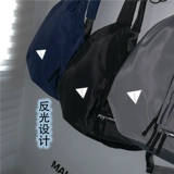 Японская сумка через плечо, вместительная и большая трендовая сумка на одно плечо, спортивная сумка