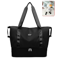 Универсальный черный [разделение сухой и влажной воды + отдельное отделение для обуви] + утка заподлицо