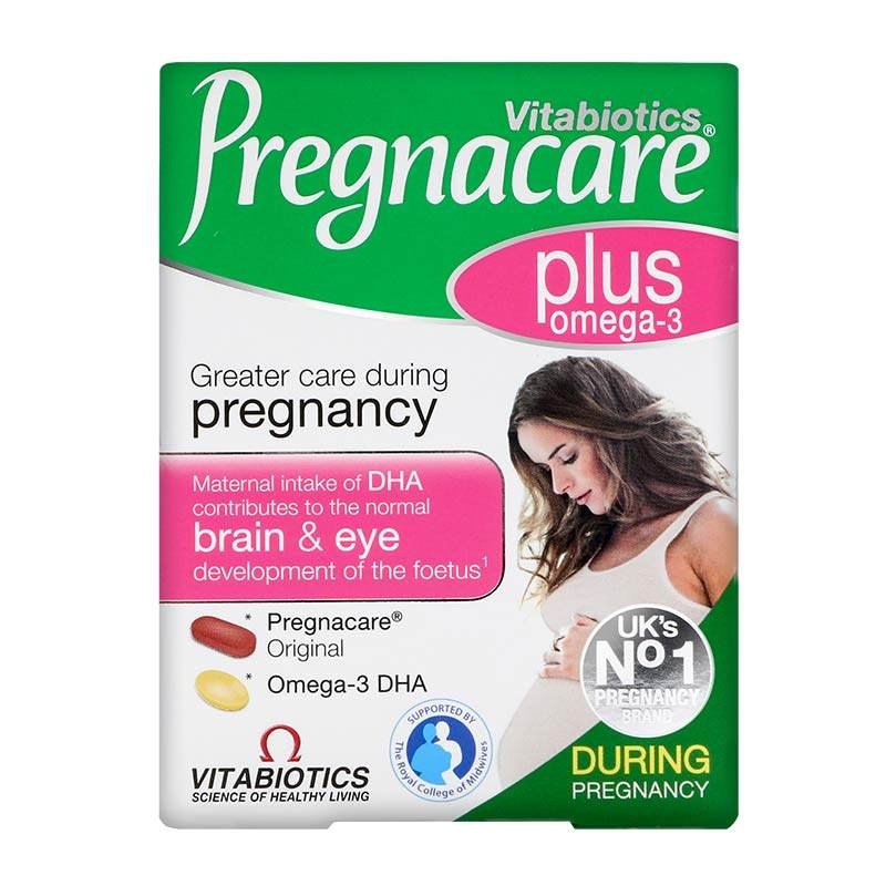 Spot Buy 10 UK pregnacare plus pregnant woman Vitamin folate fish oil