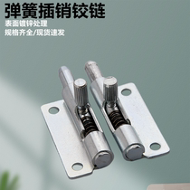 Galvanized left and right latch hinges retractable door hinges F6-20-N1A50WL spring hinges
