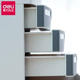 Deli 8833 Три -слойный шкаф файлового шкафа на рабочем столе Сортировка пластикового шкафа для хранения шкафа для хранения с шкафом для файла блокировки