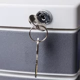 Deli 8855 Пятиветный файловый шкаф на рабочем столе Сортировка пластикового шкафа для хранения шкафа для хранения с шкафом для файла блокировки