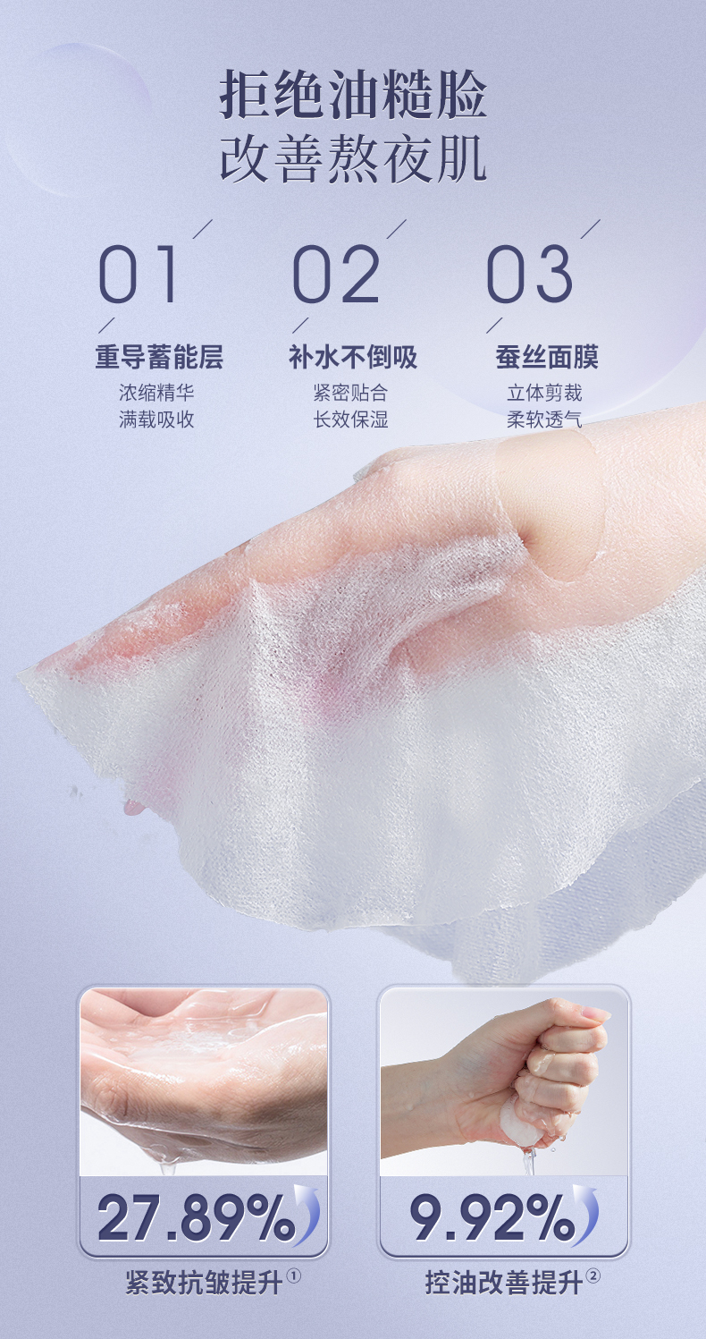 心清堂焕颜面膜 补水保湿控油祛痘收缩毛孔官方旗舰正品