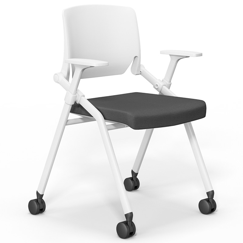 Training chair with table plate Conference chair with writing plate minimalist folding chair training table and chairs integrated table and chairs