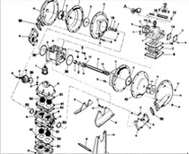 Accessories Shengbaide heavy duty pump imported water pump