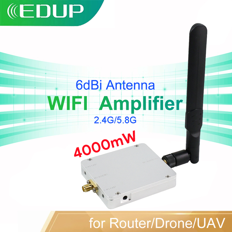 2.4g +5.8G Dual-Band Bidirectional Signal Amplifier Sma Head Wifi Wlan Signal Amplifier for Drones