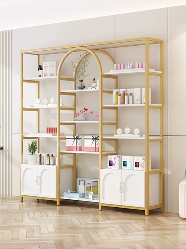 Легкая роскошная витрина на дисплее продукт Дисплей Шкаф на полки полки по уходу за кожей витрин красавица домашнее шкаф