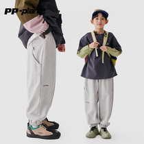 PP Planet Boy Very Me Series Tooling Guard Pants 2024 Spring New Children Casual Bunches Sport Pants