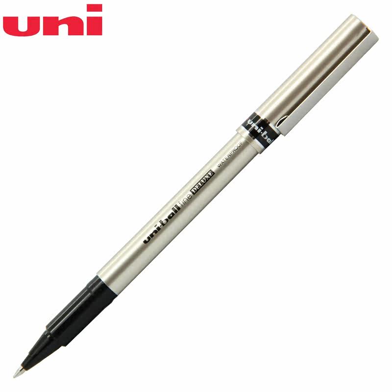 Japan uni Mitsubishi UB-177 water-based ballpoint pen straight liquid signature pen 0 7mm water-based pen single price