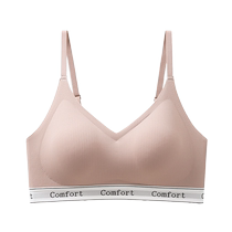 Catman sports bra for women shock-proof anti-sagging secondary breast tightening high-intensity running fitness yoga seamless beautiful back bra