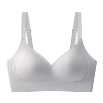 Catman Underwear Womens Small Breast Gathering and Enlarging Seamless Soft Support Bra 2024 New Anti-Sagging Womens Bra