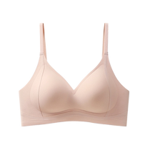 Catman Underwear Womens Small Breast Gathering No Wires Soft Support Breast Reduction Anti-Sagging Seamless Bra Feminine Bra