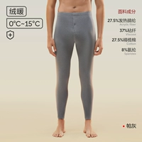 Стиль [80 горячий бархатный нагрев сгущенным и тонким бархатом] мужчина-платиновый серый