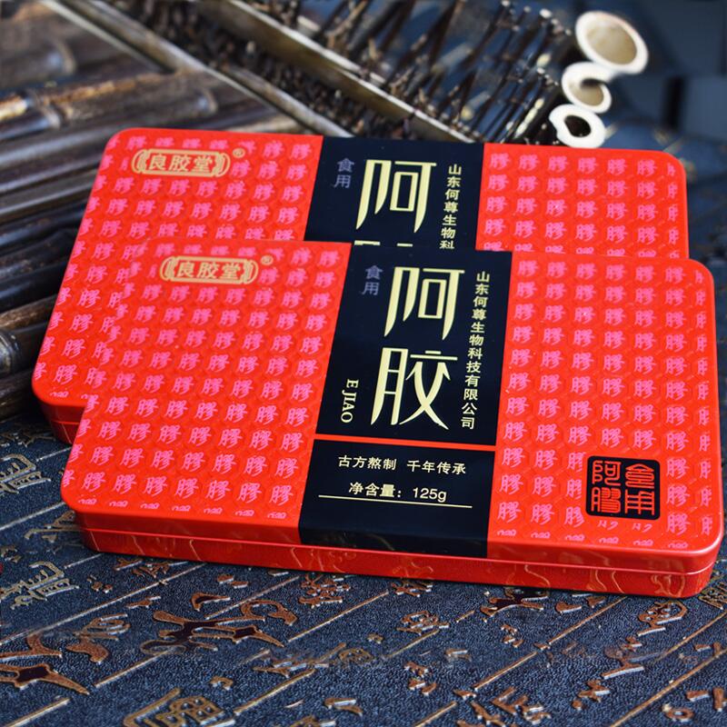 阿胶块山东ejiao阿胶片粉丁阿胶糕原材料宗正品驴皮纯东e阿胶原块