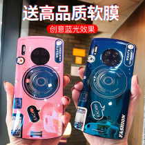 Tidal Blu-ray applies Huawei mate30pro mobile phone shell net red identical mate30 protective sleeve lovers mete personality creative camera womens m30pro all-bag anti-fall housing