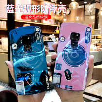 Blue light camera applies Huawei mate20pro mobile phone shell anti-fall mate20x protective sleeve mesh red Huawei mt20 silicone couple section mate20 tide male and female with all-bag anti-fall arc
